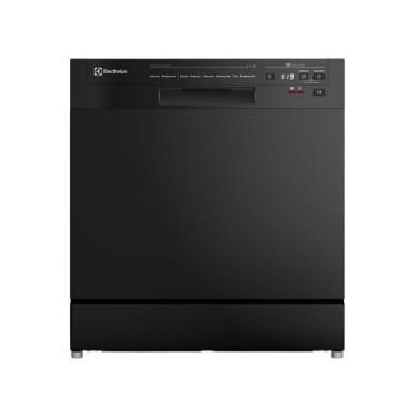 Imagem de Lava-Louça Electrolux 8 Serviços Preta com Programa Lava e Seca 50 min