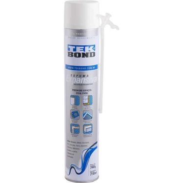 Imagem de Espuma Expansiva de Poliuretano 750ML-740G para Fixação Adesão Isolamento e Preenchimento Tekbond