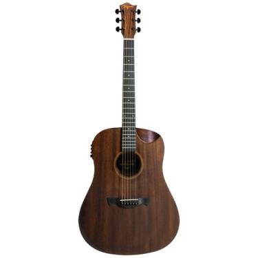 Imagem de Violão Tagima New England Gran Reserva DKMOP Dark Mahogany Open Pore -