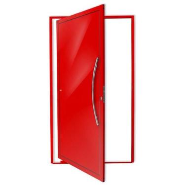 Imagem de Porta Pivotante Lambril Savana com Puxador Super 210cm x 120cm Brimak 