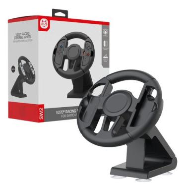 Imagem de Suporte Volante Para Nintendo Switch e Switch 2 Joy-con Grip Whell - T