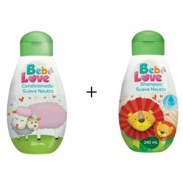 Imagem de Kit Shampoo E Condicionador Para Bebes Nutriex Bebe Love
