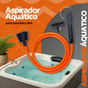Imagem de Aspirador Manual Banheira Spa Hidromassagem Manual Sucção - Clean Spa