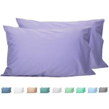 Imagem de Conjunto de fronhas Girassol 100% algodão Queen Lavender x2 - sunflowe