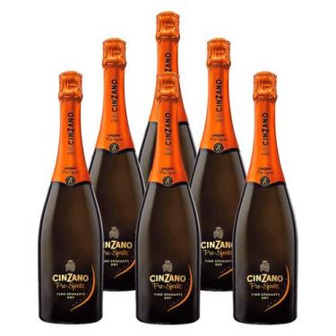 Imagem de Espumante Cinzano Pro Spritz Vino Spumante Dry 750ml 6un