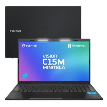 Imagem de Notebook Positivo Vision Intel Celeron N4500 4GB RAM SSD 128GB 15,6" Cinza