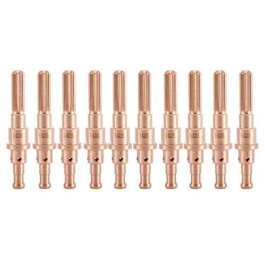 Imagem de KEMAO 10 peças de eletrodo de cortador de plasma 9-8215 adequado para térmico Dynamics SL60/SL100 consumíveis de tocha de corte plasma
