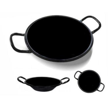 Imagem de Tacho Esmaltado Preto N. 14 Pastel / Fritura