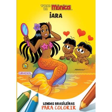 Imagem de Turma Da Monica - Lendas Brasileiras Para Colorir - Iara