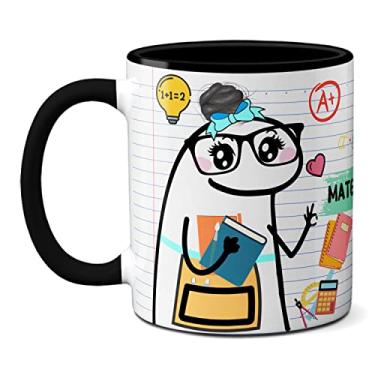 Imagem de Caneca Professora De Matemática Vocês Que Precisam De Nota (Preta)