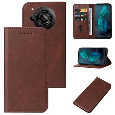 Imagem de For Sharp Aquos R7 / P7 Magnetic Closure Leather Phone Case