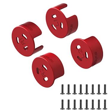 Imagem de TECKEEN 4Pcs Aluminum Alloy Motor Protection Cover Dust-Proof Cap for DJI Avata Drone
