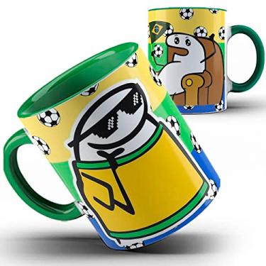 Imagem de Caneca Flork Futebol seleção Brasil copa 3