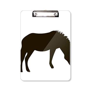 Imagem de DIYthinker Placa de apoio preta Pinto Animal Prancheta Retrato Pasta Bloco de Escrita A4