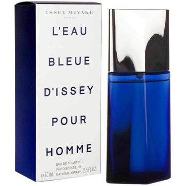 Imagem de Perfume Issey Miyake Bleue L'eau D'issey Pour Homme 75ml Edt + 1 Amost