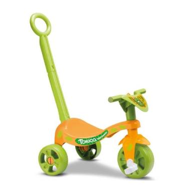 Imagem de Triciclo Motoca Infantil Menino Dinossauro Haste Samba Toys