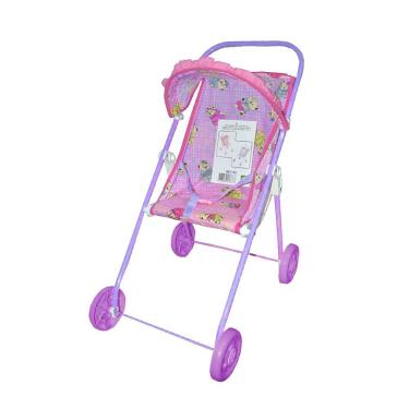 Imagem de Carrinho de Boneca Simples - Rosa - MEP Kids