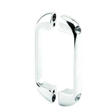 Imagem de Puxador de porta dupla Sentry Supply 656-2701, 8,5 cm, estrutura Zamak fundida, cromada (1 conjunto)