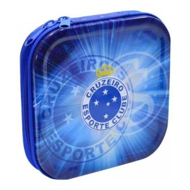 Imagem de Porta Cd De Metal Para 24 Cds Oficial Do Cruzeiro Licenciado - Mileno
