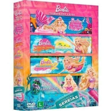 Imagem de Barbie - Coleção Sereias - Box Com 4 Dvds - Universal
