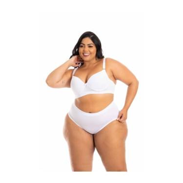Imagem de Conjunto de Lingerie Reforçado Plus Size Lindsey (Preto, 50)
