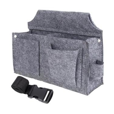 Imagem de Ｂｅｓｇａ Cinto de ferramentas para carpinteiro, bolsa para suporte de ferramentas, cinto para eletricista, cinza L