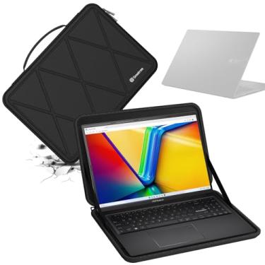 Imagem de Capa protetora rígida de EVA Smatree compatível com ASUS TUF Gaming A15 2021 de 15,6 polegadas, Vivobook 16X/S 16X/16 de 16 polegadas, Zenbook Pro Duo 15 OLED de 15,6 polegadas, capa para Chromebook