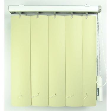 Imagem de Persiana Vertical Em Pvc Crisdan Largura 2,00 X 2,20 Altura Camurça