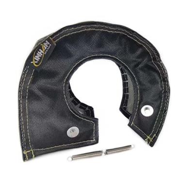 Imagem de Cobertor turbo de fibra de vidro T4 SWI Parts Turbo Shield de alta temperaturaSW INDUSTRIAL preto TSF003-T4
