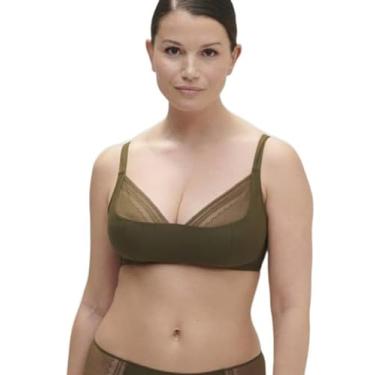 Imagem de Simone Perele Copo macio Olympe 3D feminino, Verde aventura, 34E