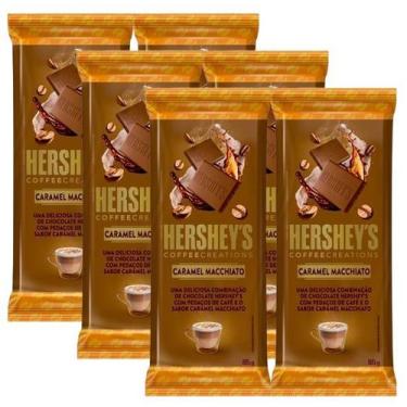 Imagem de 6 Chocolate Hershey's Coffe Creations Caramel Macchiato 85G