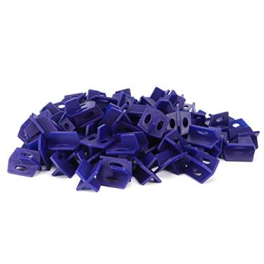 Imagem de Ferramenta de Nivelamento da Telha, 200 Pces Azul Cerâmica Telha Nivelador Telha Ferramentas de Nivelamento Suprimentos de Telha de Construção, Compostos de Nivelamento