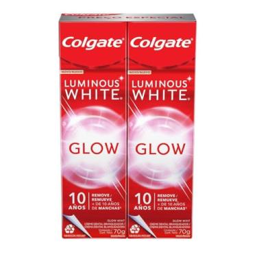 Imagem de Creme Dental Para Clareamento Colgate Luminous White Glow 70g 2 un