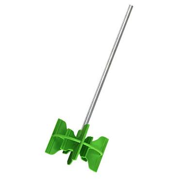 Imagem de Mixer de tinta plástica Warner de 25,4 cm, 3,8 L, eixo de metal redondo de 25,4 cm, serve para furadeira de 9,5 mm, 10330