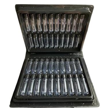 Imagem de KIT 2 Maletas para amostras de perfume + 80 flaconetes de 4ml PVC