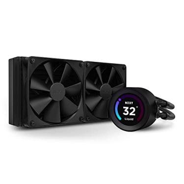 Imagem de NZXT Kraken Elite 240-240 mm AIO CPU Liquid Cooler – Tela LCD de grande angular personalizável de 2,3" para GIFS, imagens, métricas de desempenho e mais – Bomba de alto desempenho – 2 x ventiladores F120P – Preto