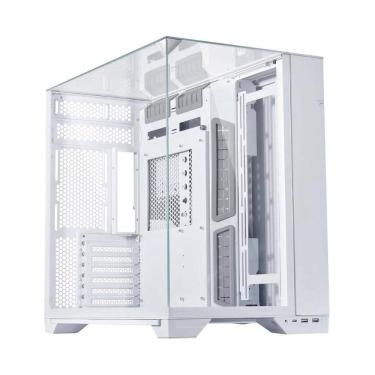Imagem de Gabinete Gamer Lian Li O11 Vision - Vidro Temperado - USB-C - USB 3.0 - E-ATX - Branco - 011VW
