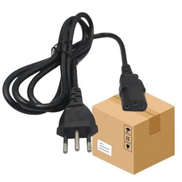 Imagem de Kit 20 Cabo de Força Atx 2P+T Bivolt 127/220v Reforçado para Fonte Pc 