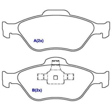 Imagem de Pastilha Freio Dianteiro Ecosport 2009 a 2012 Syl 2238