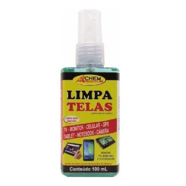 Imagem de Kit Limpa Telas Allchem 100ml Tv Gps Celular Computador Allchem