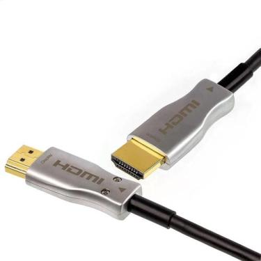 Imagem de Cabo Hdmi 2.0 4K Fibra Óptica - 90 Metros - Cirilo Cabos