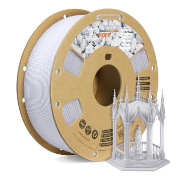 Imagem de Filamento de Impressora 3D Overture Rock PLA Branco 1,75 mm
