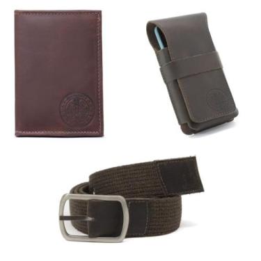 Imagem de Kit Bainha Capa Protetora Celular Passador Cinto Porta Documentos RG C