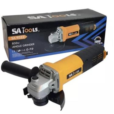 Imagem de Esmerilhadeira Angular Lixadeira 850w Cor Azul 110v/220v - Sa tools,  