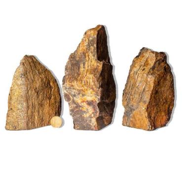 Imagem de 10 Bronzita Pedra Pé Serrado Natural 1 a 2Kg 15 a 20cm TipoB - Cristai