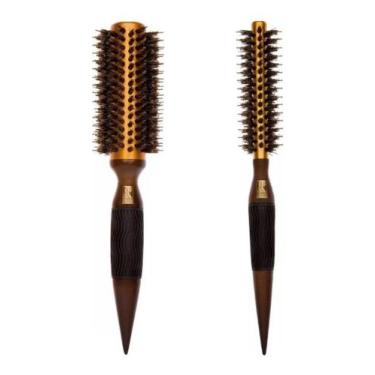 Imagem de Kit 2 escovas térmicas metálicas 32/60mm marco boni