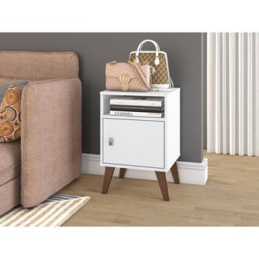 Imagem de Mesa Lateral 1 Porta 1 Nicho - Movelbento