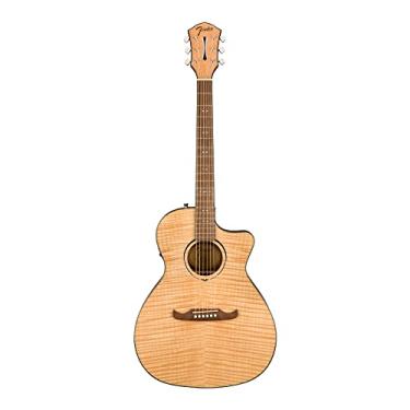 Imagem de Fender Guitarra acústica recortada para auditório FA-345CE, de 2 anos, natural