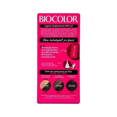 Imagem de Tinta de Cabelo Biocolor Mini Kit Castanho Escuro Chic 3.0