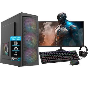 Imagem de Pc Gamer Completo Maximus I5 Gtx 1650 Mem.8Gb Hd1Tb Ssd120Gb - Amorim 